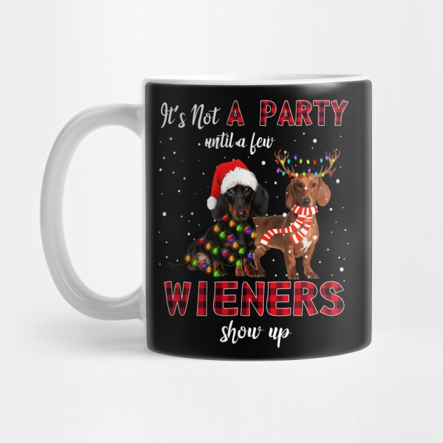 It's Not A Party With A Jew Wieners Show Up Funny Gift by kimmygoderteart